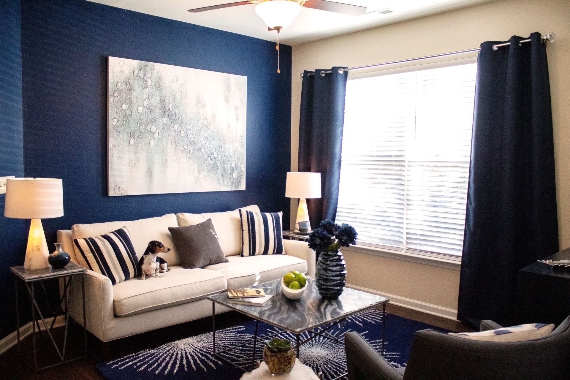 Interiors Berkshire Fort Mill living room pet-friendly